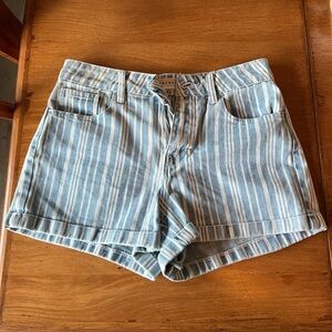 PacSun Striped Mom Short
